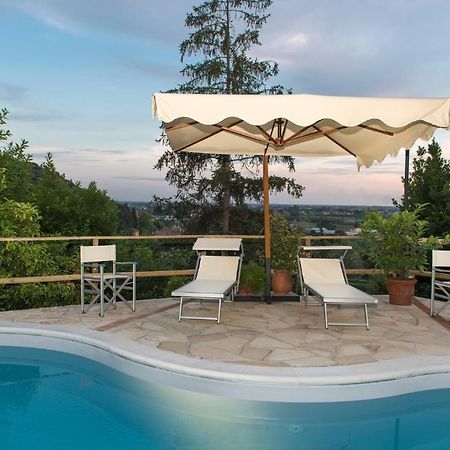 Villa Alta - Residenza D'Epoca Con Piscina ซานจูเลียโน แตร์เม ภายนอก รูปภาพ