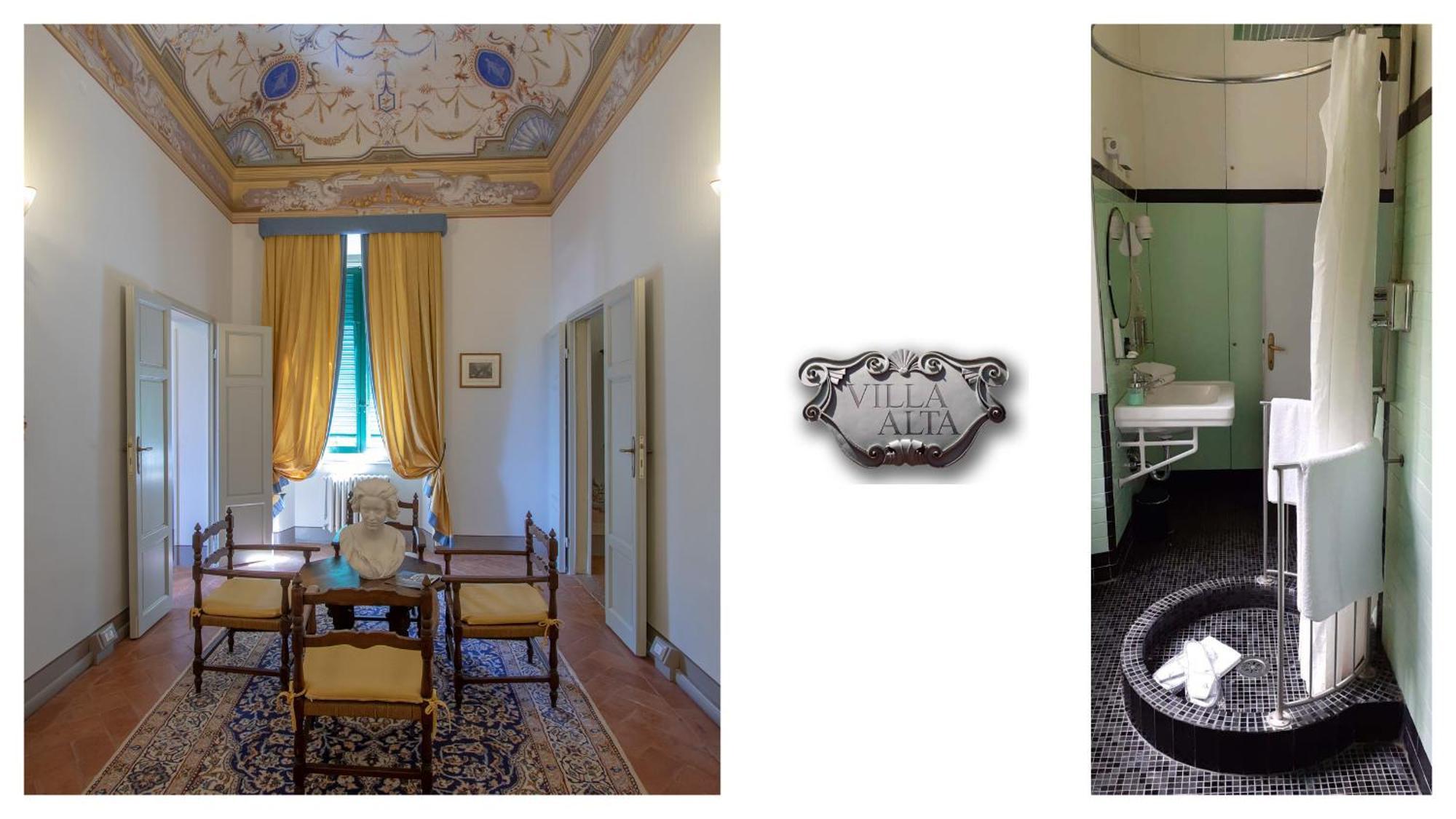 Villa Alta - Residenza D'Epoca Con Piscina ซานจูเลียโน แตร์เม ภายนอก รูปภาพ